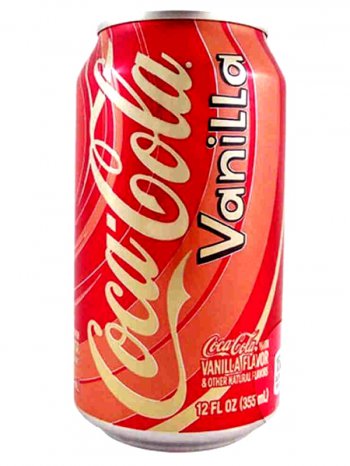 Напиток Кока Кола Ванилла / COCA-COLA VANILLA  0,355л. ж/б.