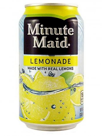 Напиток Минут Мейд Лимонад / Minute Maid Lemonade 0,355л. ж/б.