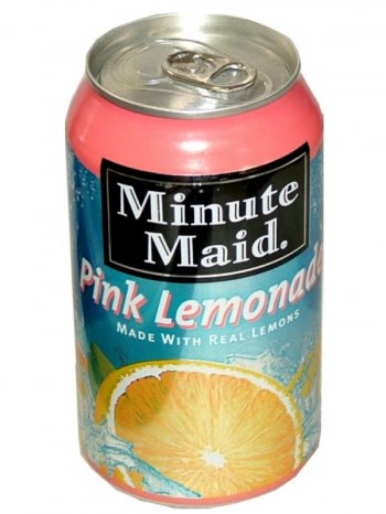 Напиток Минут Мейд Розовый Лимонад / Minute Maid Pink Lemonade 0,355л. ж/б.