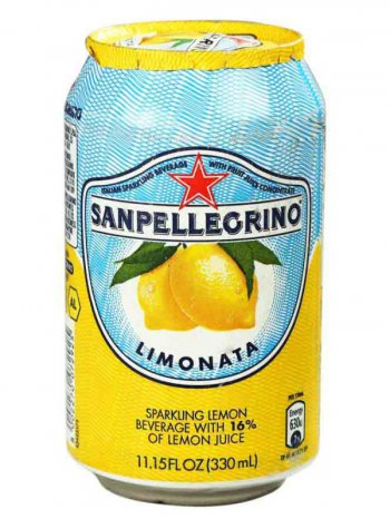 Напиток Сан Пеллегрино  Лимон / Sanpellegrino Limonata 0,33л. ж/б.