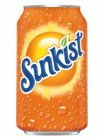 Напиток Санкист Апельсин / Sunkist Orange 0,355л. ж/б.