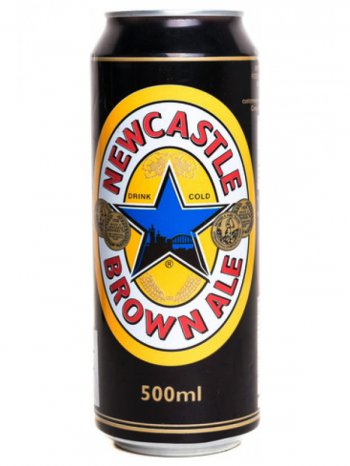 Ньюкасл / Newcastle Brown Ale 0,5л. алк.4,7% ж/б.