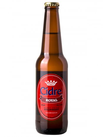 Сидр Роял Медовуха Клубничная / Cidre Royal with Strawberry 0,33л. алк.5%