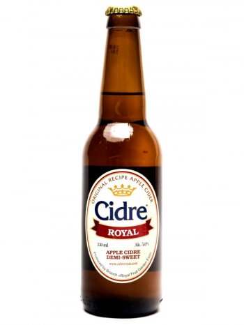 Сидр Роял Яблочный п/сл. / Cidre Royal Apple Demi-Sweet 0,33л. алк.5%