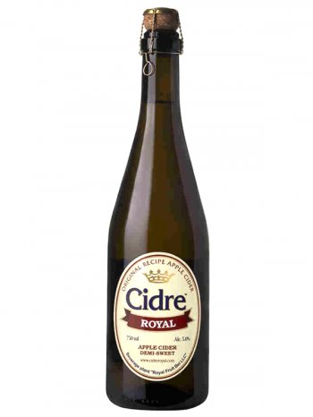 Сидр Роял Яблочный п/сл. / Cidre Royal Apple Demi-Sweet 0,75л. алк.5%