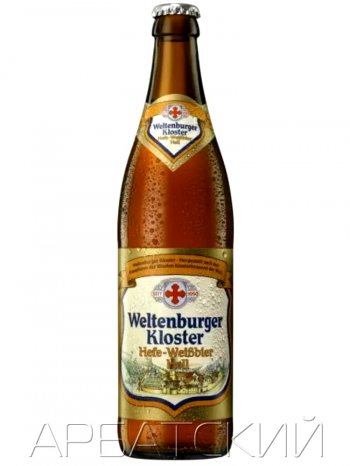 Вельтенбургер Клостер Хефе-Вайсбир Хель/Weltenburger Kloster Hefe-Weissbier HelI 0,5л. алк.5,4%
