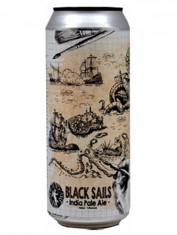 ВикАртБр Черные Паруса ИПА / Victory Art Brew Black Sails IPA 0,5л. алк.6% ж/б.